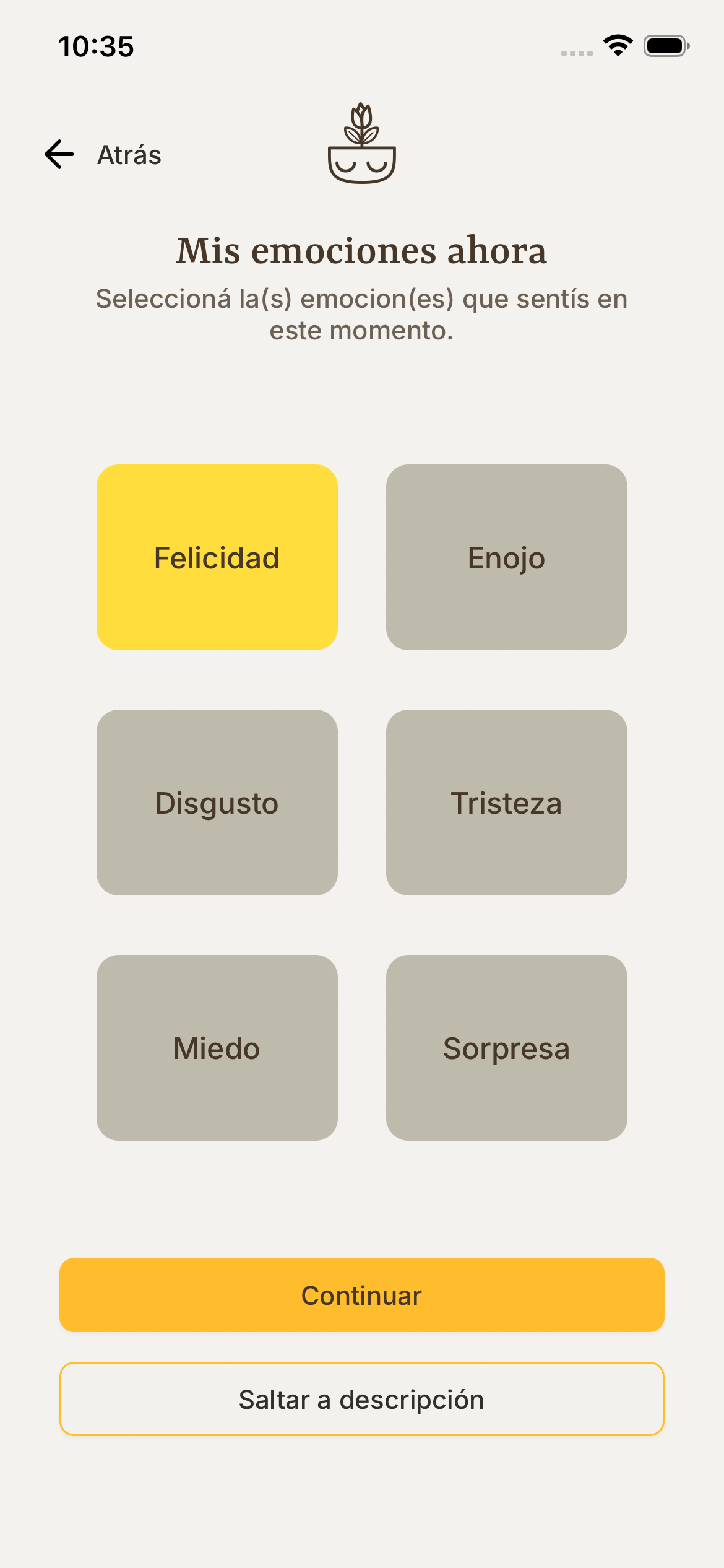 Captura de pantalla de Terappia